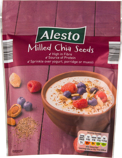 Alesto Milled Chia Seeds 200gm image 0