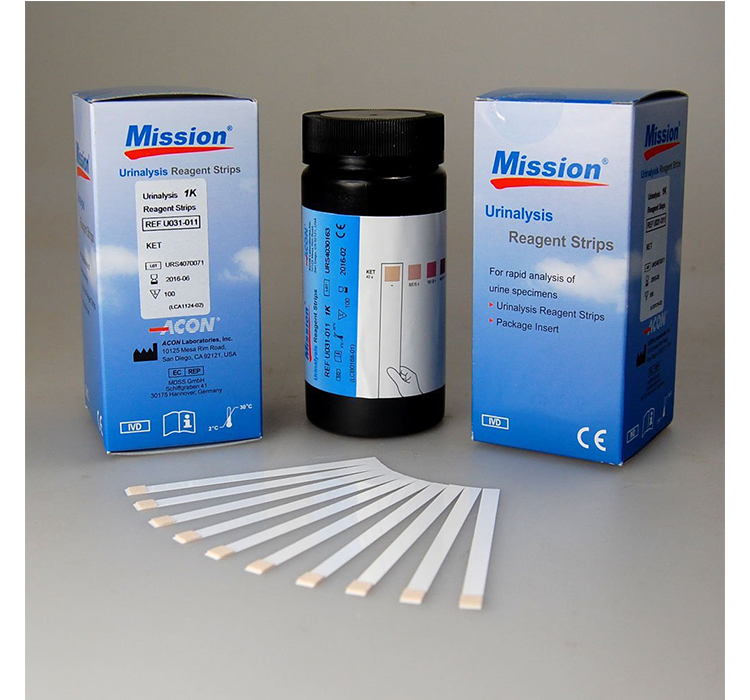 Mission Urine Test Strips - 100 Strips image 1