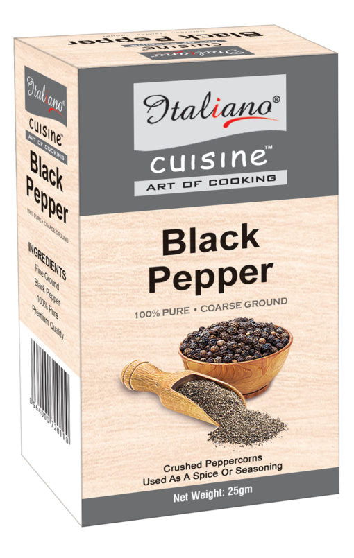 Italiano Black Pepper Box 25gm image 0