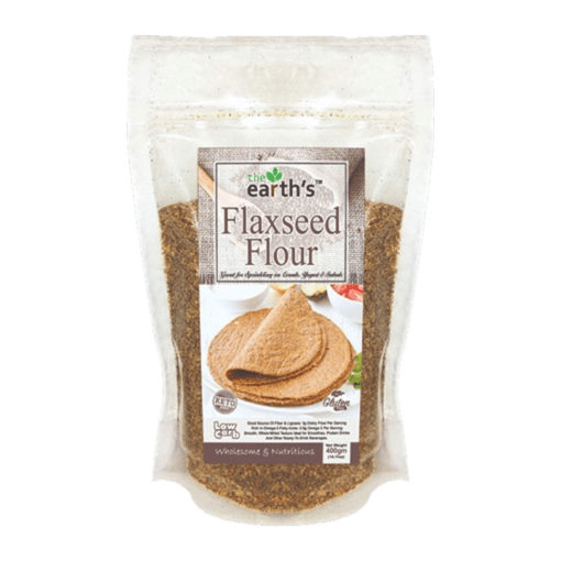 Earth Flaxseed Flour 400gm - Keto Pakistan