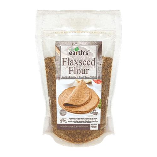 Earth Flaxseed Flour 400gm - Keto Pakistan
