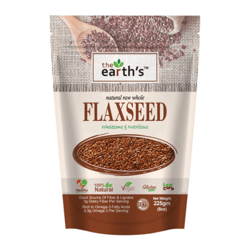 Earth Flaxseed Gluten Free 225gm - Keto Pakistan