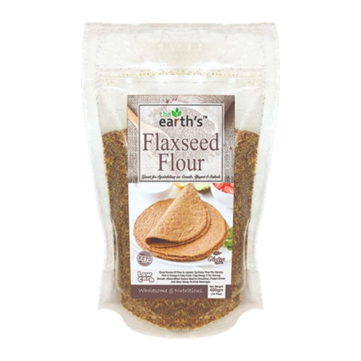 Earth Flaxseed Flour 400gm image 0