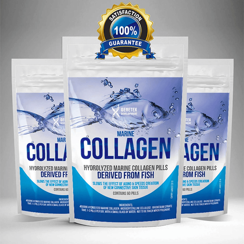 Genetex Development Hydrolyzed Marine Collagen 60 Tablets - Keto Pakistan