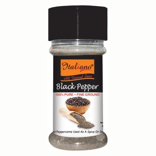Italiano Black Pepper Powder S 40gm - Keto Pakistan