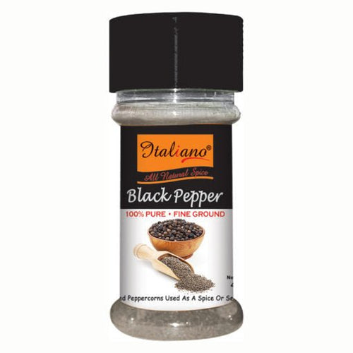 Italiano Black Pepper Powder S 40gm - Keto Pakistan