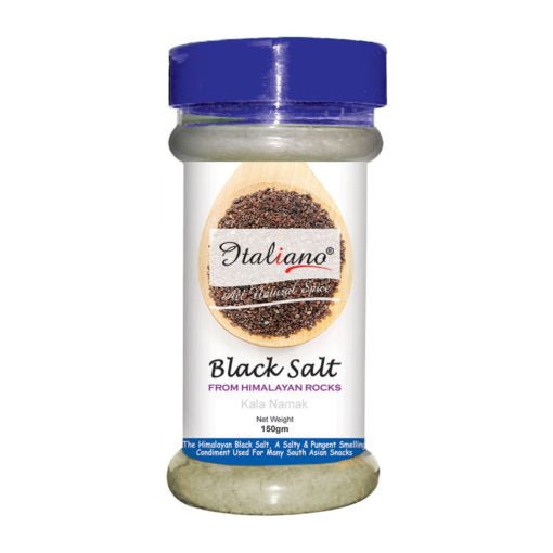 Italiano Black Salt 150gm - Keto Pakistan