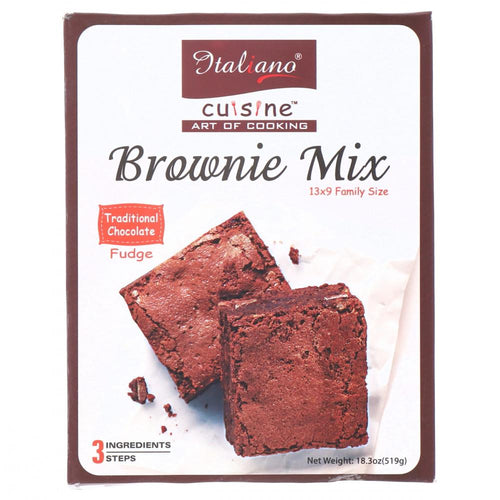 Italiano Brownies Traditional 519gm - Keto Pakistan