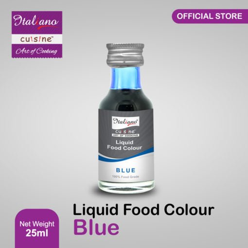 Italiano Food Color Liquid 25 ml Blue - Keto Pakistan