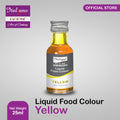 Italiano Food Color Liquid 25 ml Yellow - Keto Pakistan