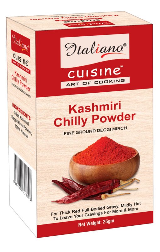 Italiano Kashmiri Chilli Powder Box 25gm - Keto Pakistan