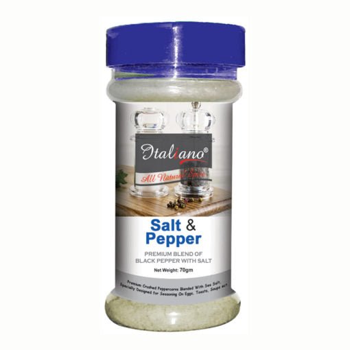 Italiano Salt and Pepper 70gm - Keto Pakistan