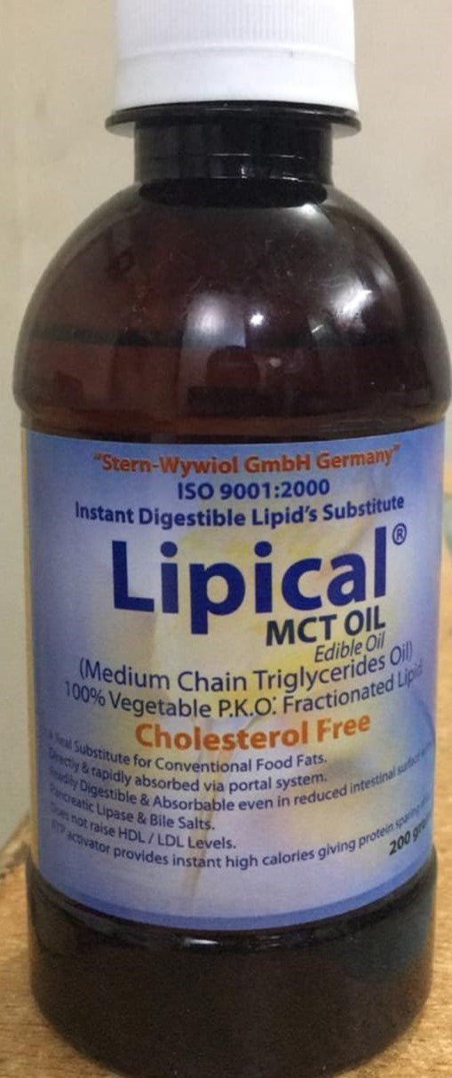 Lipical Mct Oil 200 gram - Keto Pakistan