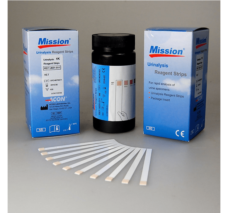 Mission Urine Test Strips - 100 Strips - Keto Pakistan