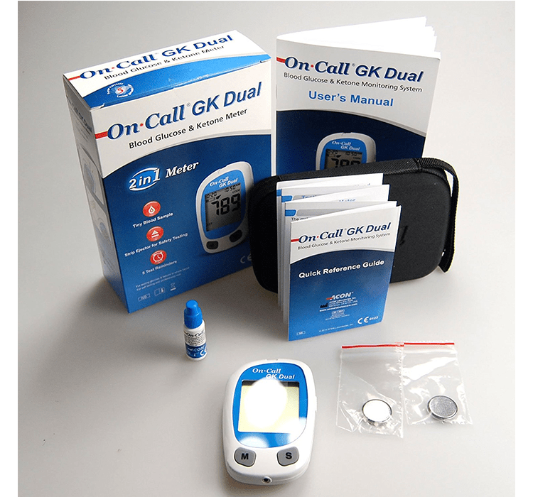 On Call GK Dual Function Meter for Blood Ketone - Keto Pakistan