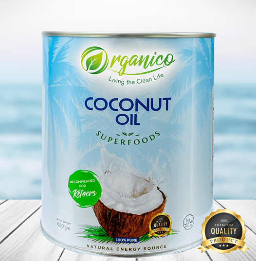Organico Coconut Oil (Super Food) for ketoers - Keto Pakistan