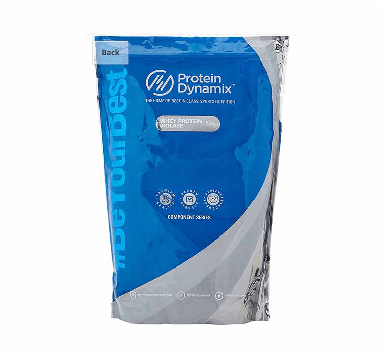 Protein Dynamix Unflavoured Whey Protein Isolate Powder, 2.5 kg - Keto Pakistan