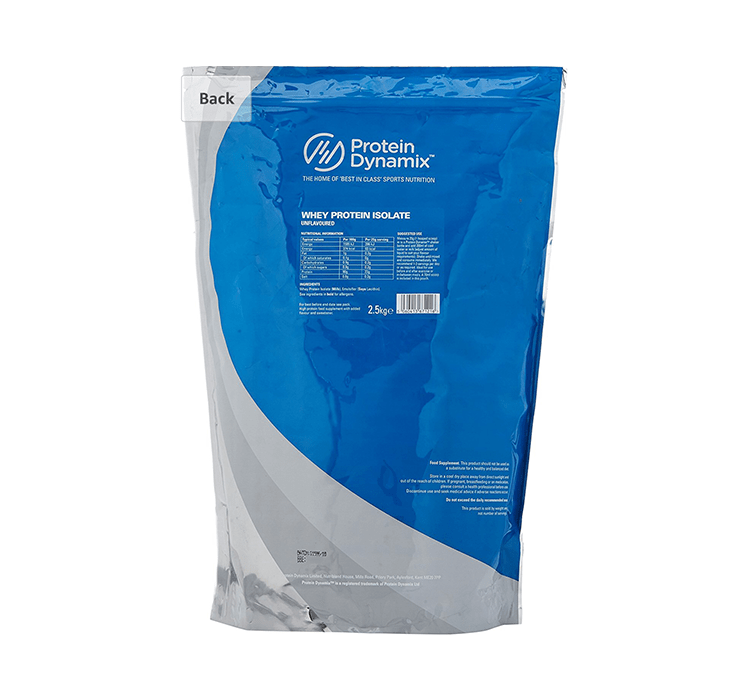 Protein Dynamix Unflavoured Whey Protein Isolate Powder, 2.5 kg - Keto Pakistan