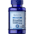 Puritan's Pride Biotin 5000 mcg 120 Softgels - Keto Pakistan