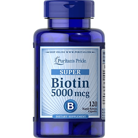 Puritan's Pride Biotin 5000 mcg 120 Softgels - Keto Pakistan