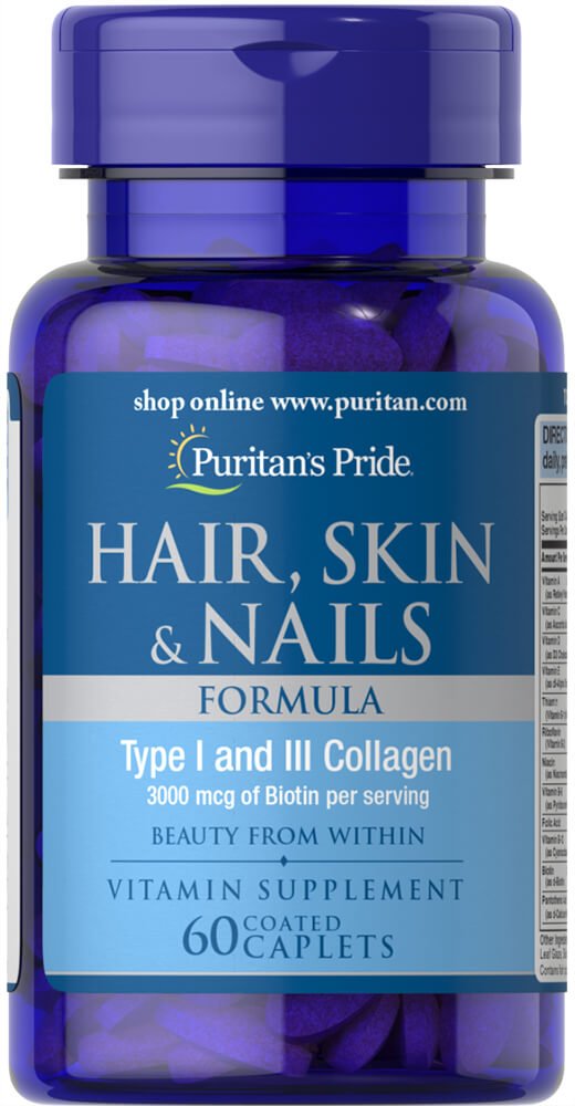 Puritan's Pride Hair, Skin & Nails Formula - Keto Pakistan