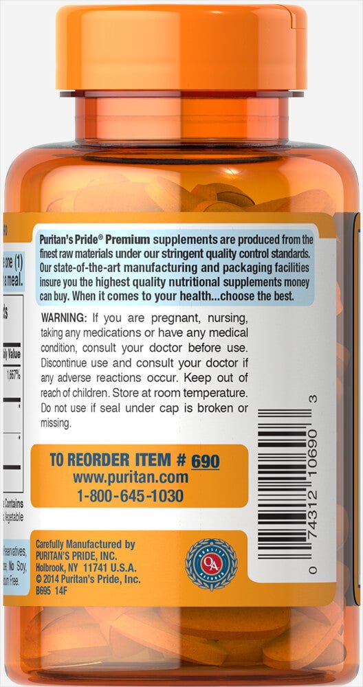 Puritan's Pride Vitamin C-1000 mg with Bioflavonoids & Rose Hips - Keto Pakistan