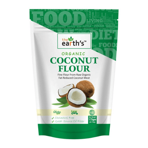 The Earth Organic Coconut Flour 175gm - Keto Pakistan