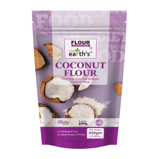 The Earth's Coconut Flour 450gm - Keto Pakistan