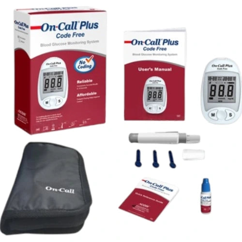 On Call Plus Code Free Blood Glucose Meter