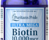 Puritan’s Pride Biotin 10,000 MCG 50 Caps