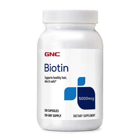 Gnc Biotin 5000 Mcg 120 Caps