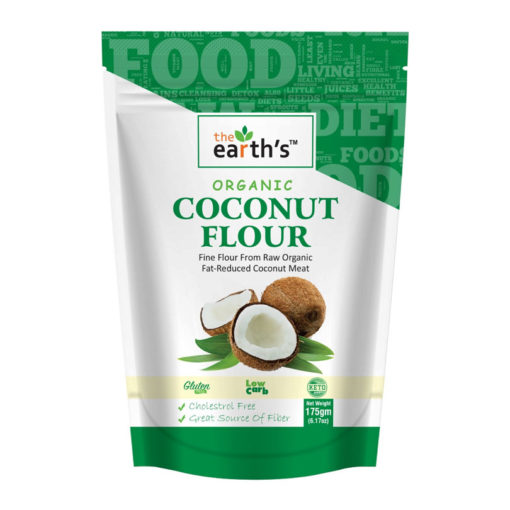 Earth’s Coconut Flour Organic 175gm