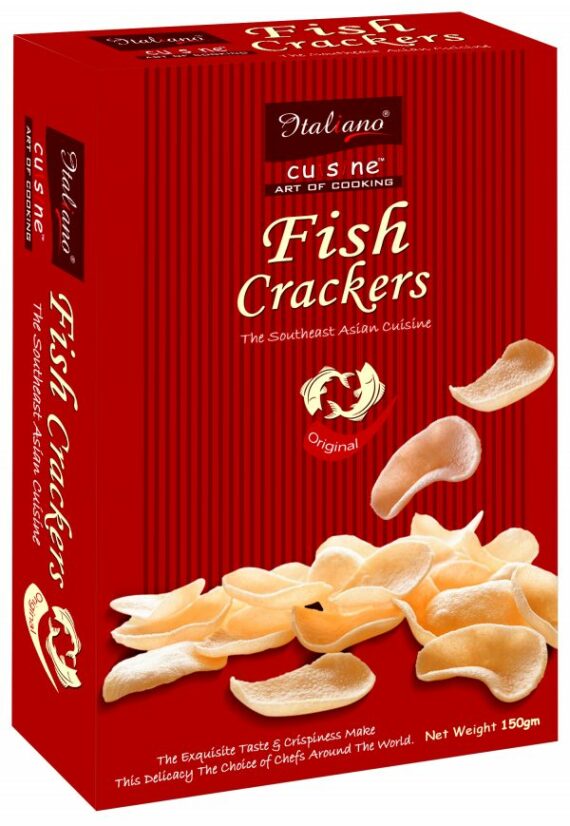 Italiano Fish Crackers 150gm