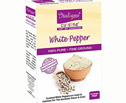 Italiano White Pepper Box 40gm