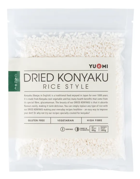 Yu&Mi Dried Konyaku Rice Style 80g